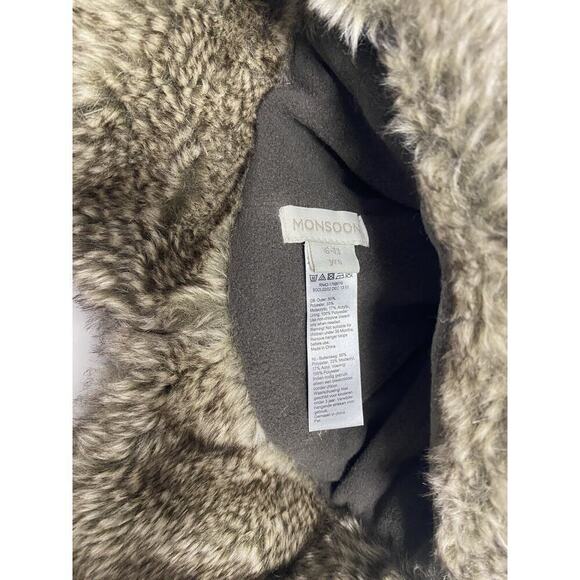 Monsoon Faux Fur 3-in 1 Hat, Scarf And Gloves- 6 To 13 Years - Picture 5 of 6